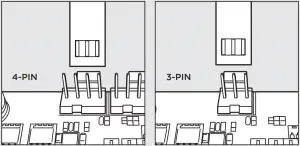 Connect Power to the Fans and Pump - Figure 1