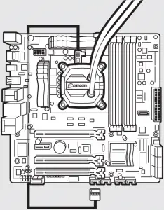 Connect Pump to USB Header AMD