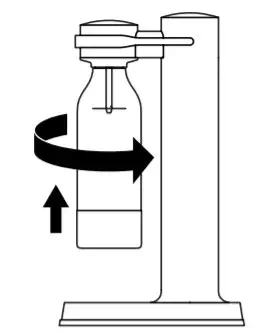 aarke CARBONATOR 3 Award-Winning Sparkling- Attach the bottle