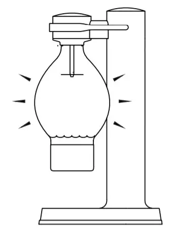 aarke CARBONATOR 3 Award-Winning Sparkling- empty bottle