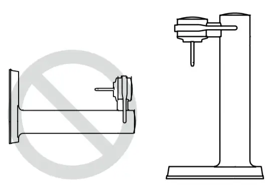 aarke CARBONATOR 3 Award-Winning Sparkling- upright position