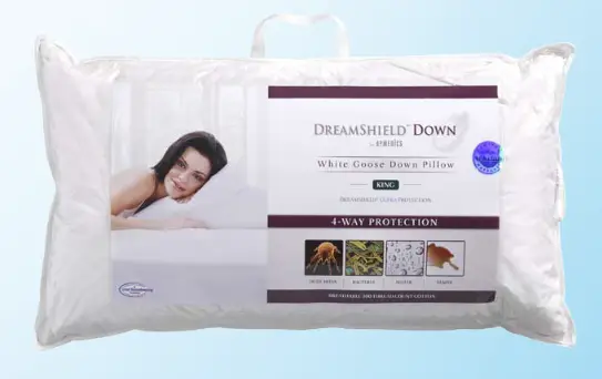 Homedics Dsh-udnpk Dreamsield Sleep System King Size White Goose Down Pillow Information Manual Homedics Dsh-udnpk Dreamsield Sleep System King Size White Goose Down Pillow Information Manual
