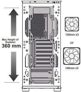 AZZA ZENO CSAZ-350 -- Chassis P
