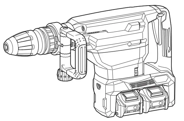 Makita Cordless Demolition Hammer HM002G -