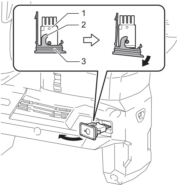 Makita Cordless Demolition Hammer HM002G - pull up