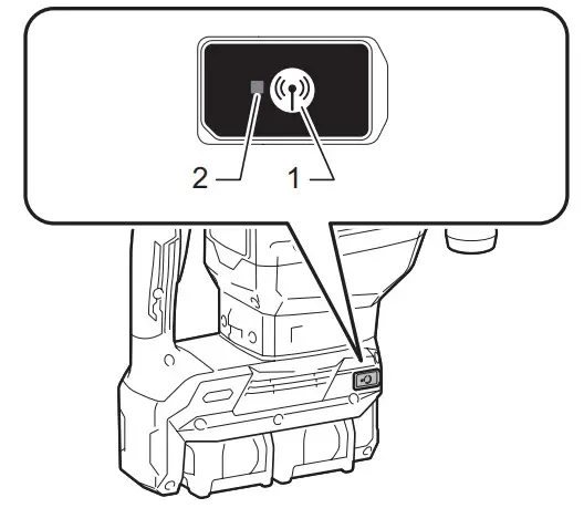Makita Cordless Demolition Hammer HM002G - wireless