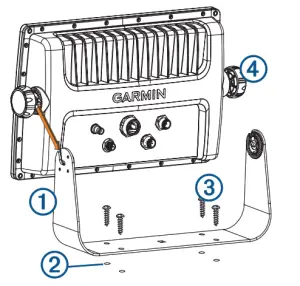 GARMIN 800 1000 Series GPS MAP - Bail Mounting the Device