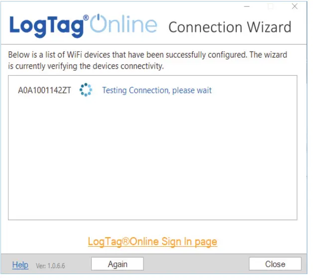 LogTag Online Connection Wizard-fig7