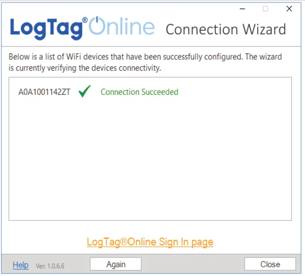 LogTag Online Connection Wizard-fig8