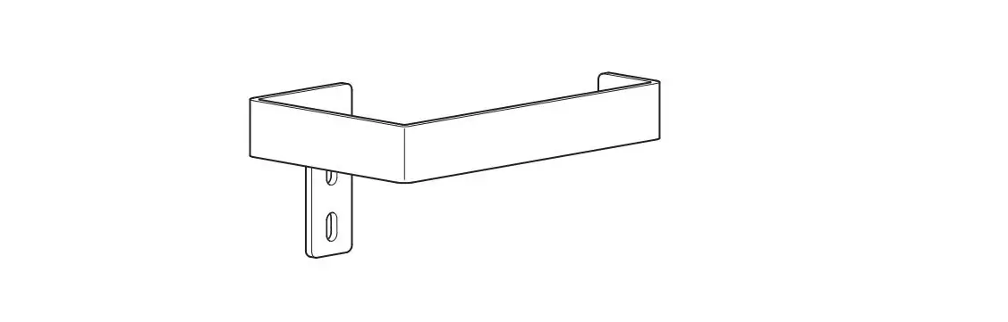 Ikea 204.238.24 Skogsviken Toilet Roll Holder Instruction Manual