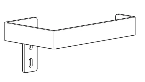 IKEA 204.238.24 Skogsviken Toilet Roll Holder