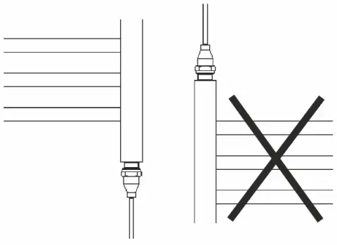 ecostrad 12502221 Cube Electric Towel Rail - Towel Rail
