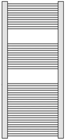 ecostrad 12502221 Cube Electric Towel Rail