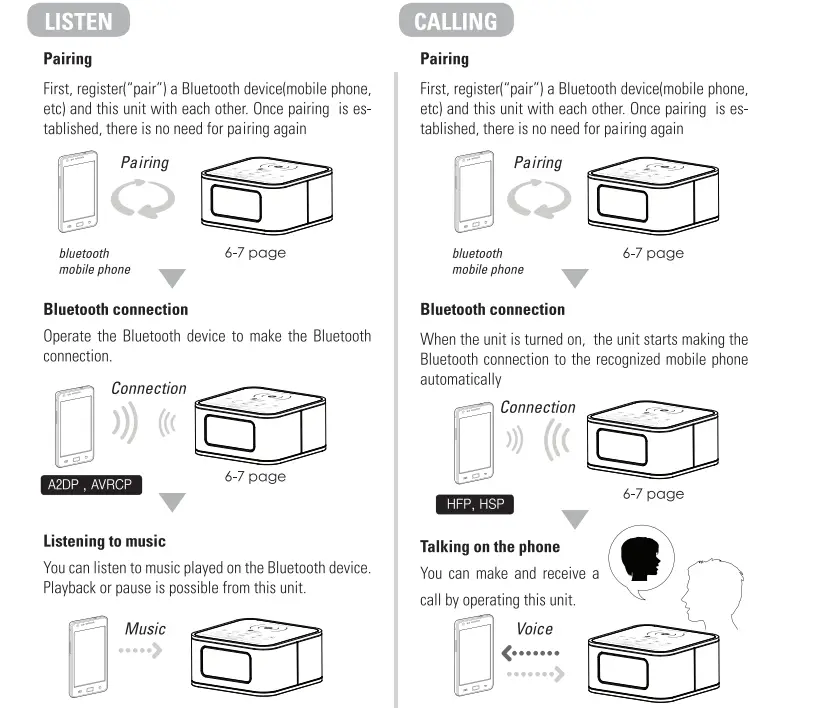 Homtime S1-QI Bluetooth Speaker System with Alarm Clock Wireless Charging Station fig20