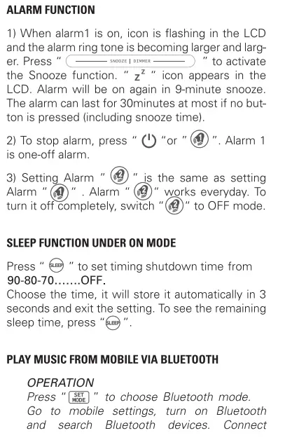 Homtime S1-QI Bluetooth Speaker System with Alarm Clock Wireless Charging Station fig21