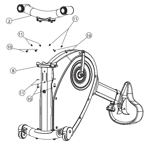 Step 5: Front Support Assembly