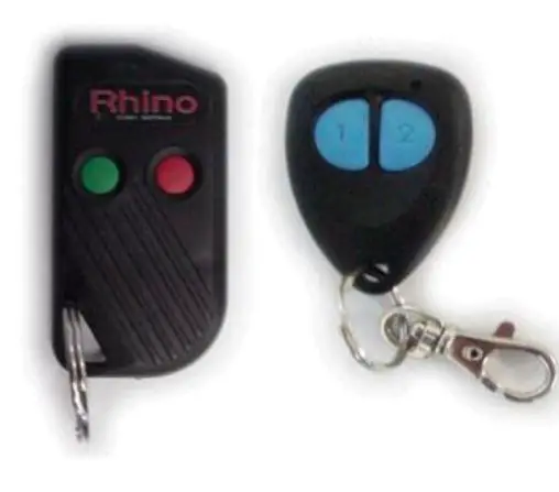 Remote Controls GTTX Remote Coding FIG-2