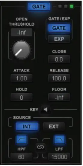 WAVES D5 Multi Dynamics with Parallel Detection - Controls