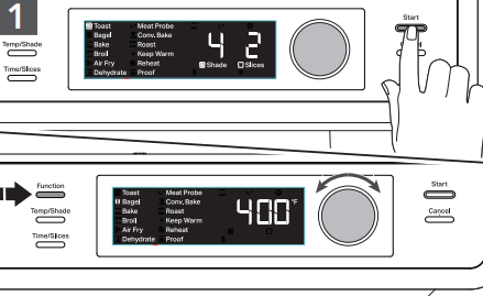 KitchenAid KCO224 Countertop Oven - Function
