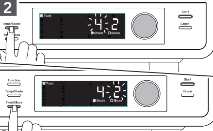 KitchenAid KCO224 Countertop Oven - Temp