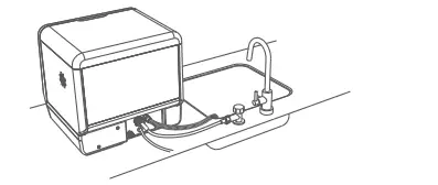 COSTWAY FP10015 Portable Countertop Dishwasher fig4