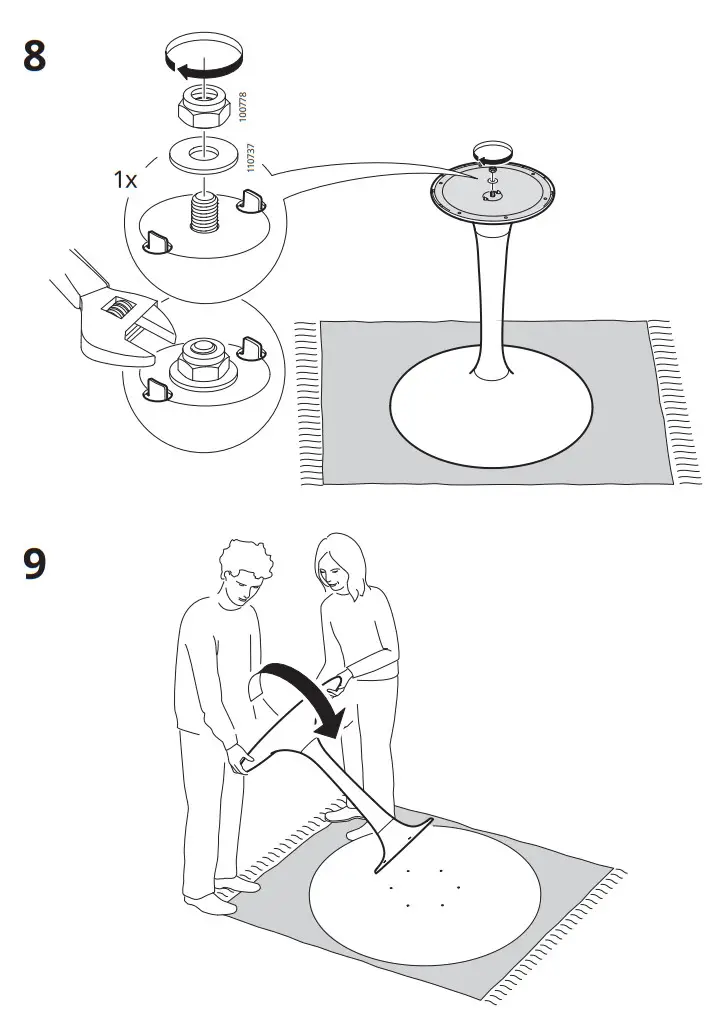 IKEA 19324995 DOCKSTA Table - FIG 5