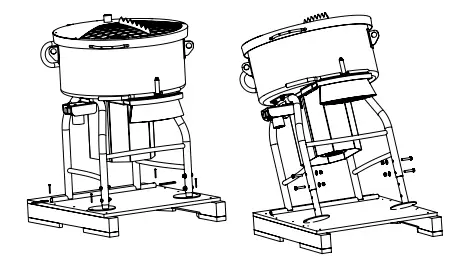 Collomix TMX 1500 Pan Mixer fig 4