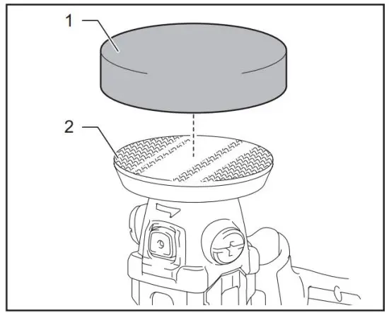 makita VP01 Cordless Sander Polisher - Installing