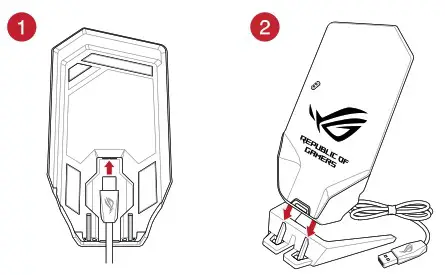 ASUS P707 ROG SPATHA X Wireless Gaming Mouse - Replacing the switches 2