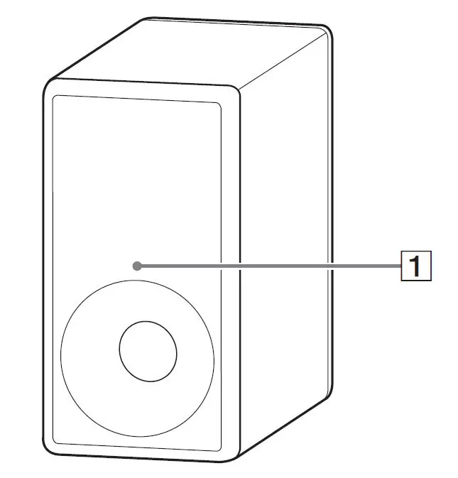 SONY SA-SW3 Subwoofer fig 1