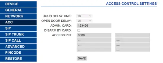 FERMAX MILO 1W Panels 1 2 Mpx Colour HD Camera - FERMAX MILO 1W Panels 1.2 Mpx Colour HD Camera - ACC