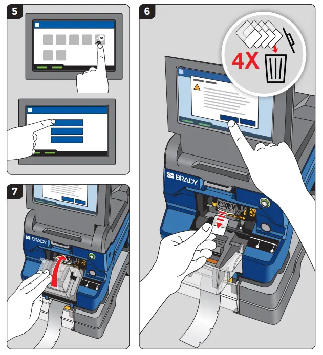 BRADY A6200 Wraptor Rewinder Wrap Printer-fig3