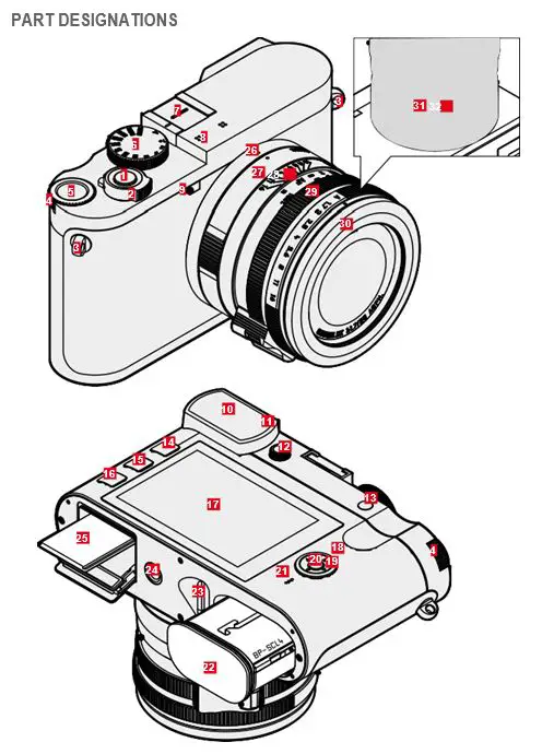 Leica Q2 Monochrom Full Frame Compact Digital Camera 3