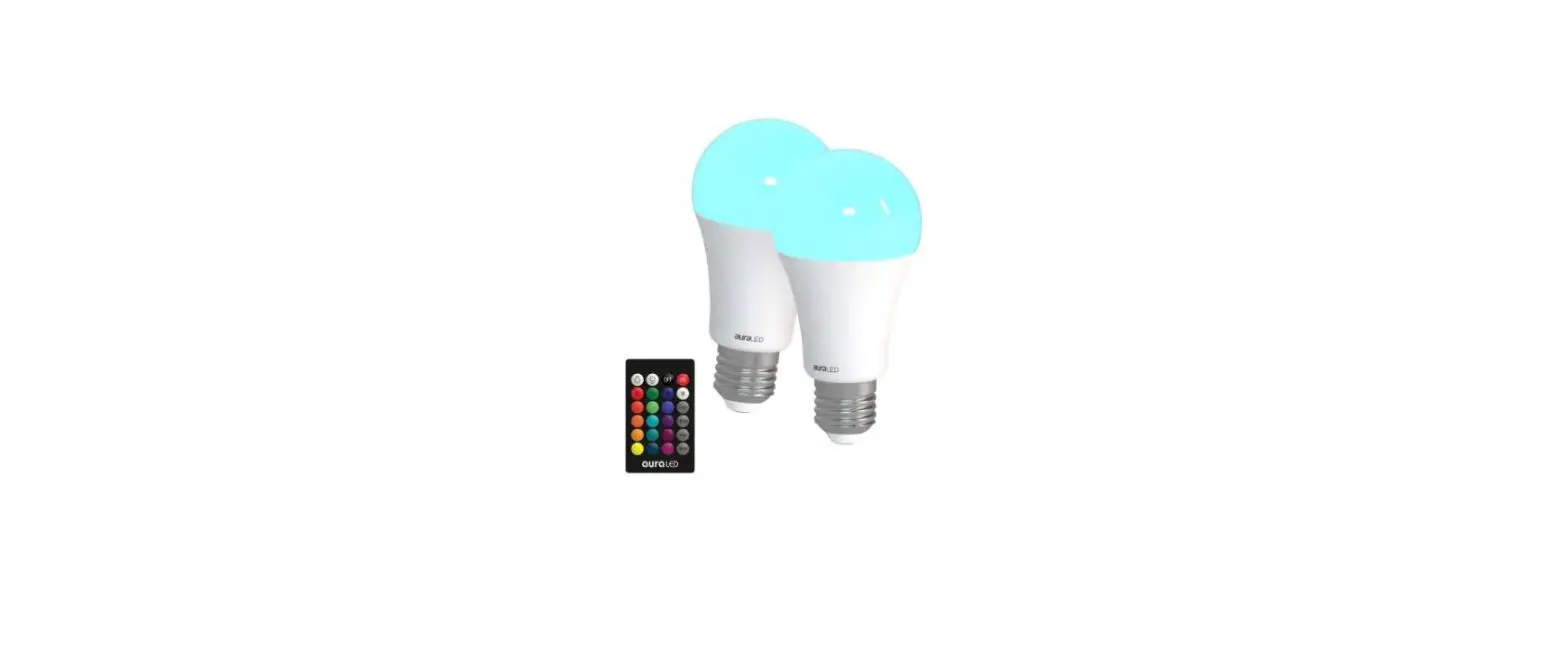 Tzumi 7361 Aura Led Colorduo A19 Standard Lightbulbs 2 Pack User Manual Tzumi 7361 Aura Led Colorduo A19 Standard Lightbulbs 2 Pack User Manual