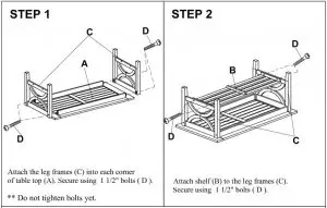 FIG 3 Parts and Hardware List