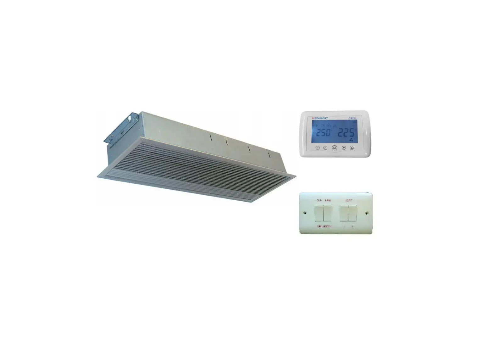 Claudgen Rac1306 Recessed Warm Air Curtains Instruction Manual
