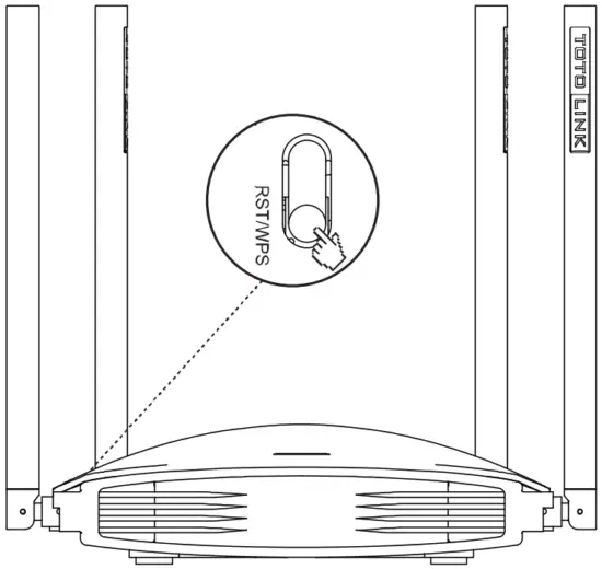 TOTO LINK EX200 Wireless N Range Extender - Repair mood Settting 12