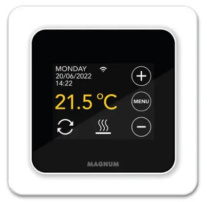 MAGNUM MRC 825100 Smart Wi Fi Thermostat For Electric Underfloor Heating Systems-