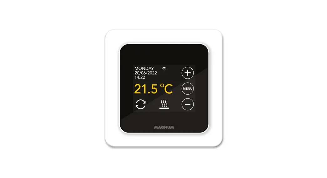 Magnum Mrc 825100 Smart Wi-fi Thermostat For Electric Underfloor Heating Systems Instruction Manual
