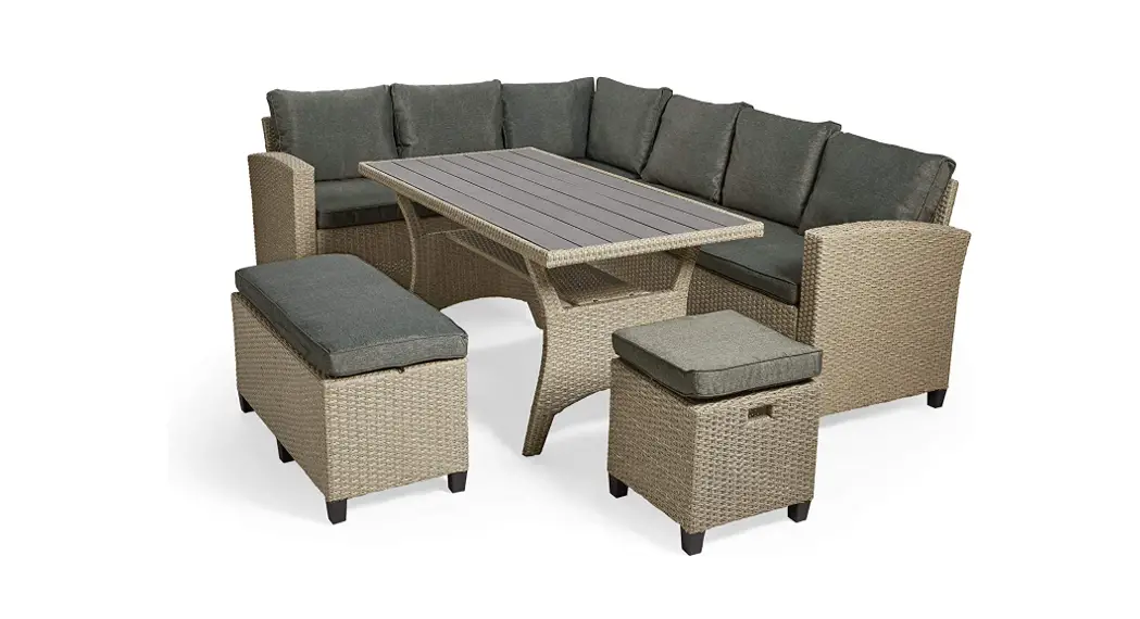 Vonhaus 2500488 7 Seater Rattan Garden Dining Set Instruction Manual Vonhaus 2500488 7 Seater Rattan Garden Dining Set Instruction Manual