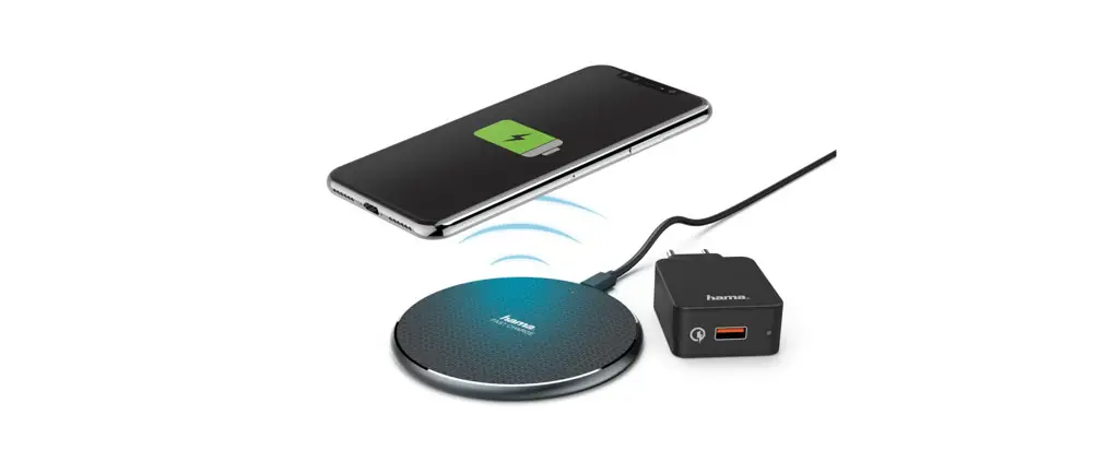 Hama 00201683 Qi-fc10 Wireless Charger Instruction Manual