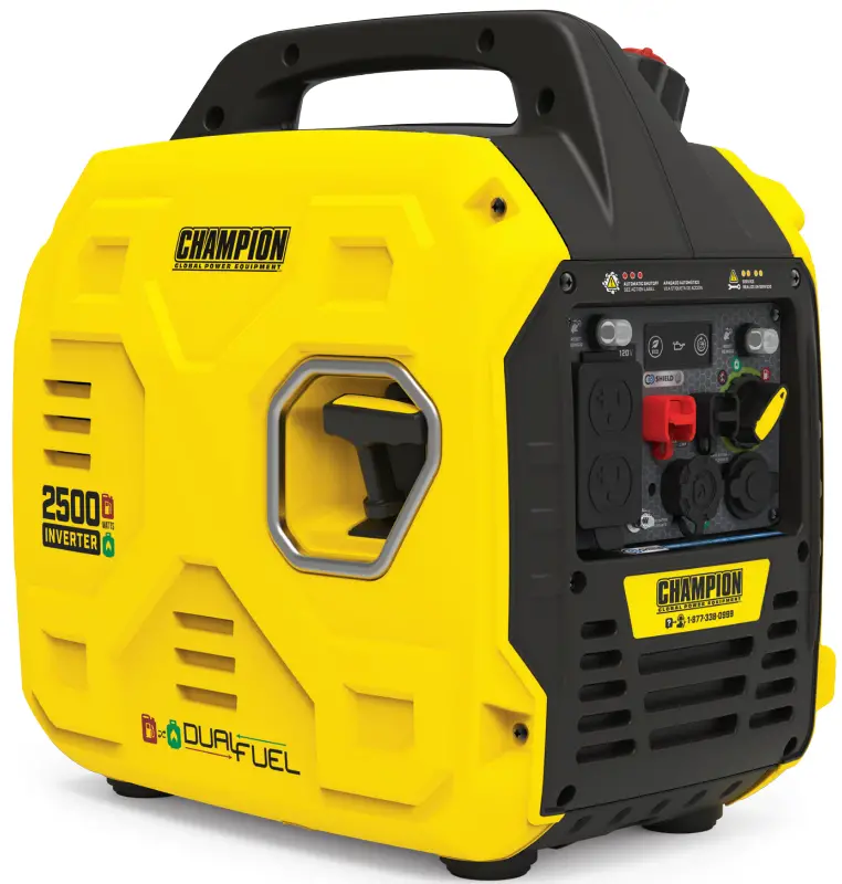 CHAMPION 201183 2500W Dual Fuel Inverter Generator-
