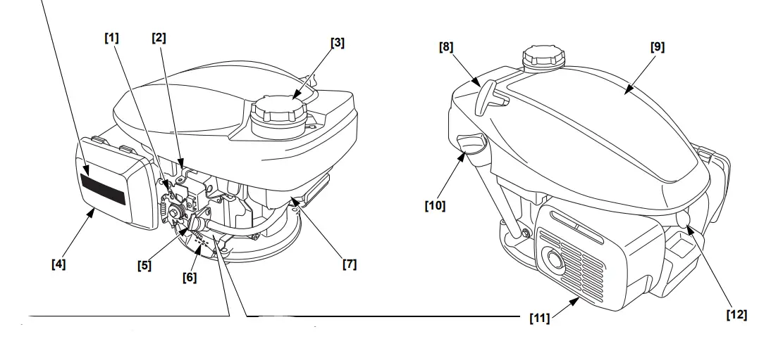 HONDA GCV170 4.8HP Petrol Engine-1
