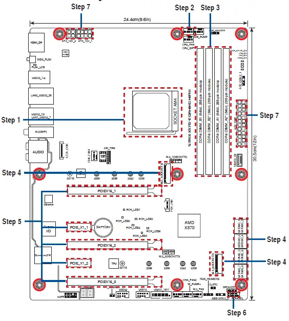 ASUS X570-E- ROG -STRIC- Gaming- Wifi II- 2