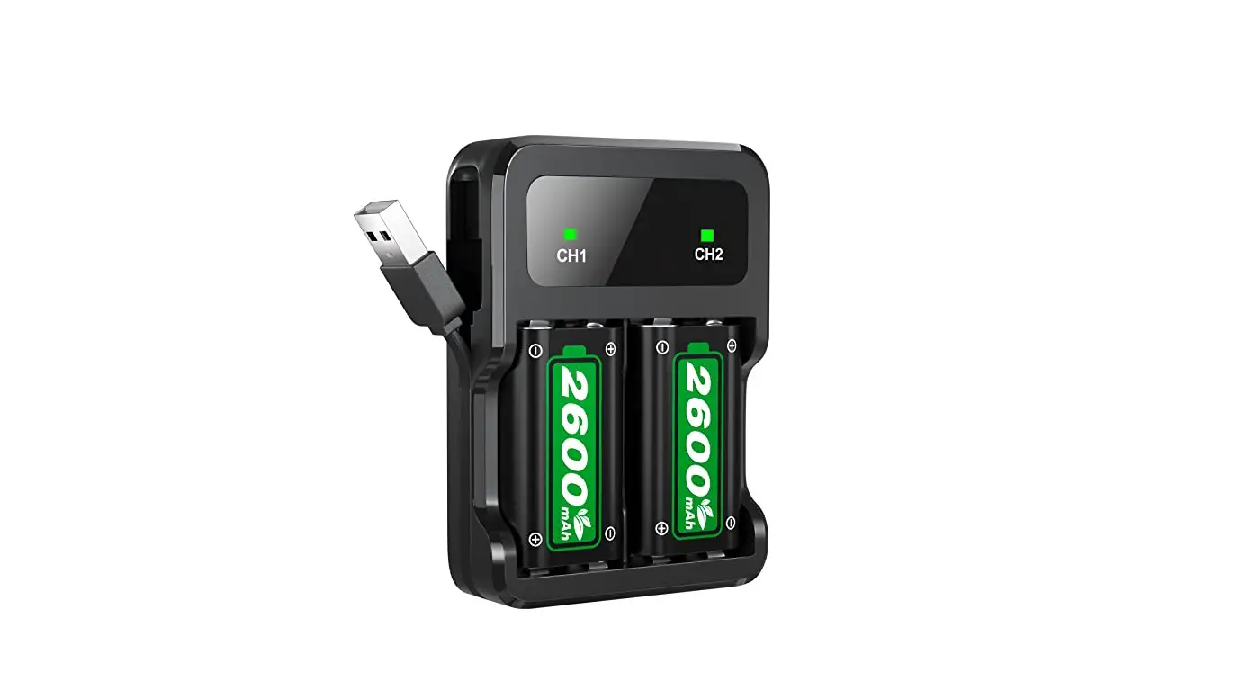 Fast Charging 2600mah Rechargeable Battery Packs With Charger For Xbox-user Guide