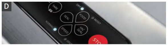 nutrichef Vacuum Sealer User Manual - Close the lid