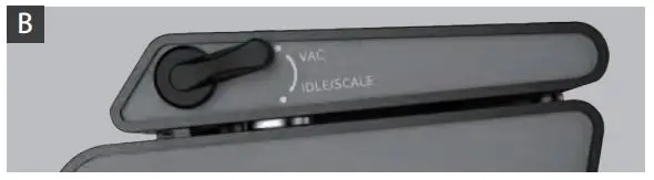 nutrichef Vacuum Sealer User Manual - Gently turn the levers on both sides of the appliance to the VAC position