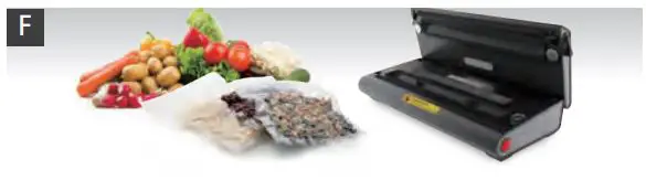 nutrichef Vacuum Sealer User Manual - When the SEAL indicator light turns of