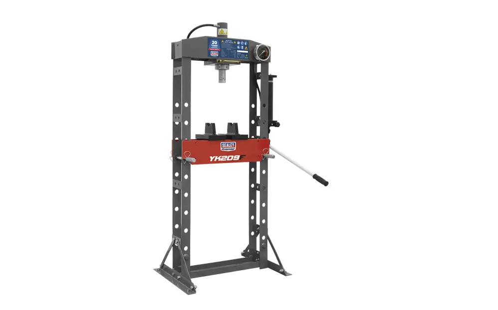 Sealey Yksg20 Hydraulic Floor Press Instruction Manual Sealey Yksg20 Hydraulic Floor Press Instruction Manual