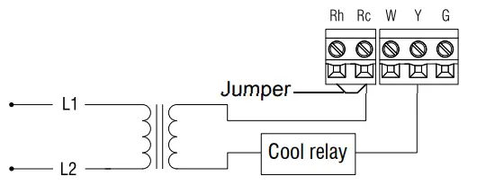 Honeywell RTH2520 7 Day Programmable Thermostat - Cooling